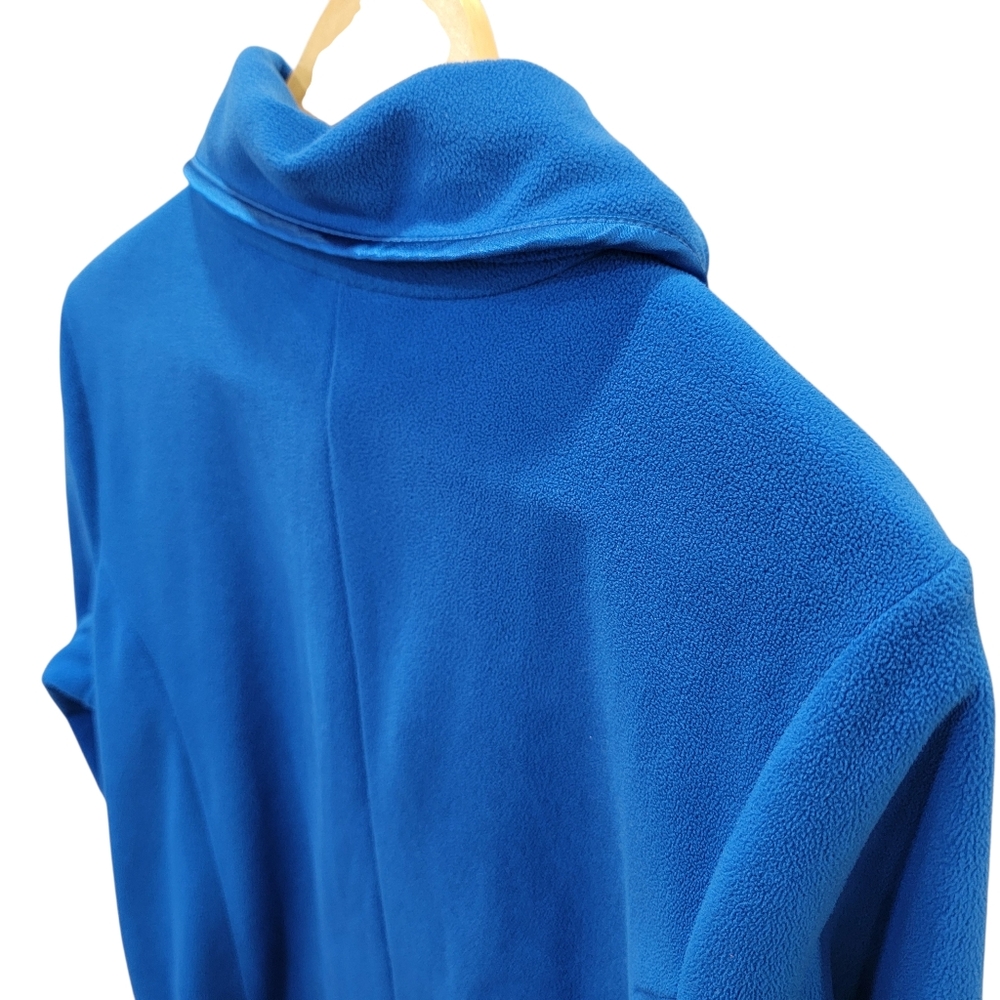 Vintage Northern Reflections Fleece Zip Up Jacket Blue Warm Cozy Women’s L - Picture 8 of 15